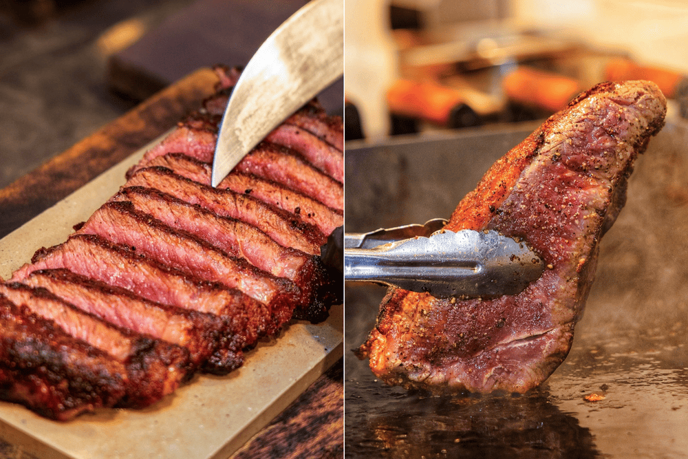 Every steak at Missteak is cooked simply to preserve the natural sweetness of imported beef (Source: Missteak)